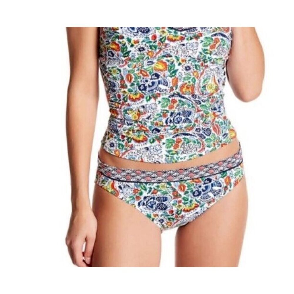 New Tommy Bahama Hipster Bikini Bottom Womens XS Paradise Provencial Swim